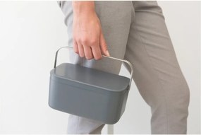 Bidone per l'umido in grigio scuro 1,8 l SinkSide – Brabantia