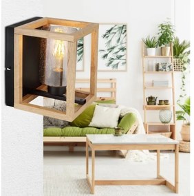 Globo 15497W - Applique PETTEY 1xE27/40W/230V