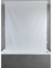 WENKO 23864100 - Tenda a rullo per doccia 132x240 cm bianca