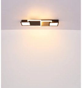 Globo 67279-30 - Plafoniera LED CAROLINE LED/30W/230V beige/nero