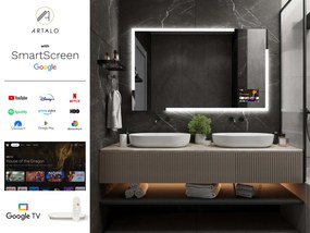 Specchio con luminazione LED M23