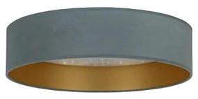 Brilagi - Plafoniera LED VELVET STAR LED/24W/230V d. 40 cm  menta/oro
