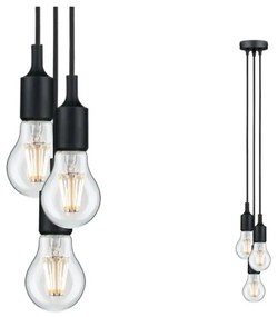 Paulmann 50382 - 3xE27/60W Cavo di alimentazione KETIL 230V