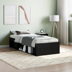 Giroletto Nero 75x190 Cm Small Single /