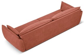 Divano rosso 248 cm Vanda - Mazzini Sofas
