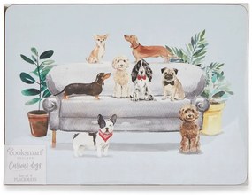 Tovagliette in sughero 4 pezzi 21,5x29 cm Curious Dogs - Cooksmart ®