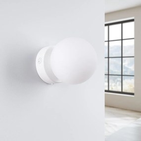 Lampada da parete bianca Blaze – Sollux
