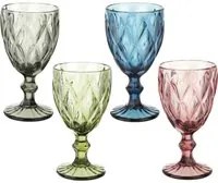 Set 4 calici multicolor Prisma