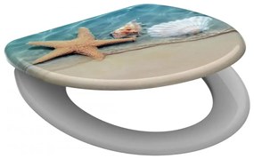 Schütte 82196 - Sedile WC BEACH SoftClose in Duroplast