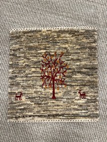 Loribaft Tappeto persiano 40x40 Marrone (Iran) Annodato A Mano