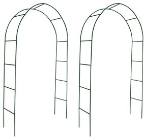 Archi da Giardino 2 pz per Piante Rampicanti