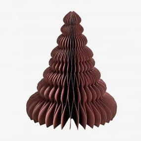 Confezione Da 3 Alberi Di Natale In Carta Noelle Cedro Rosso & ↑15 Cm - Sklum