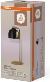 Osram - Lampada da tavolo DECOR COROLLE 1xG9/20W/230V nero/oro