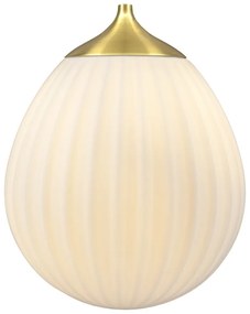 Paralume in bianco-oro ø 21 cm Around the World Mini - UMAGE