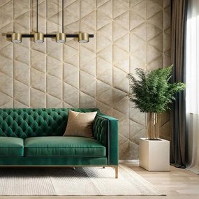 Lampadario LED a sospensione con filo MIRELLA 4xGX53/6W/230V oro/nero