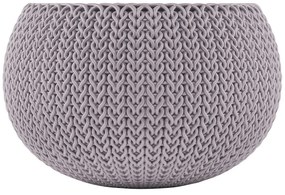 Vaso per fiori in plastica da appendere/parete ø 28 cm Cozy Violet – Keter