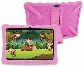 Tablet Interattivo per Bambini A7 Rosa