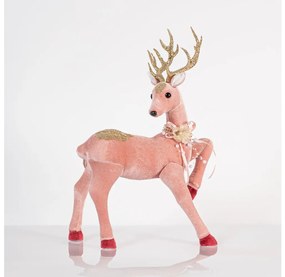 Decorazione natalizia 47 cm cervo