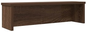 Scaffale Da Cucina Impilabile Rovere Marrone 50x15x16 Cm /
