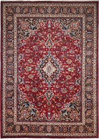 Mashad Tappeto persiano 340 x 240 Rosso (Iran) Annodato A Mano