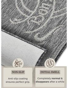 Passatoia greige 62x150 cm Cucina – Hanse Home