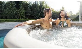 Vasca idromassaggio gonfiabile per 4 ø 196 cm profondità 71 cm Bubble HWS - Intex