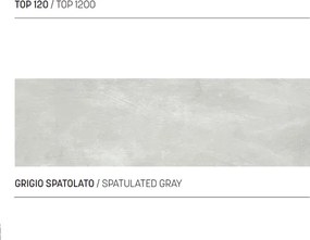 Mensolone in legno sospeso 120 cm per lavabo bagno NINFA Grigio spatolato