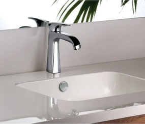 Miscelatore lavabo Paini serie Lady scarico con piletta 89CR211 cromato