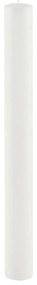 Candela lunga bianca Ego Dekor Cylinder , durata di combustione 42 h Pure - Ego Dekor