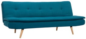 Divano convertibile design scandinavo 3 posti blu anatra SENSO