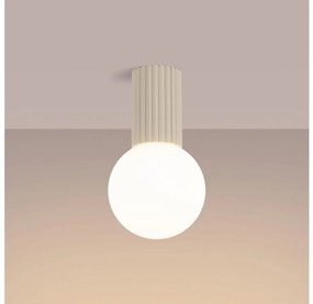 Sollux SL.1718 - Plafoniera da bagno HALO 1xG9/8W/230V IP44 color crema