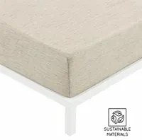 Lenzuolo con angoli matrimoniale grigio Eco Dreams