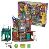 Playset giochi preziosi tu802000 ninja turtles quartier generale plays