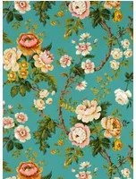 Sanderson Carta da parati Hykenham - High Sea/ Ginger