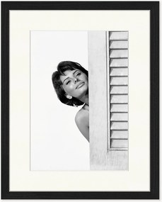 Foto incorniciata fatta a mano Sophia Loren