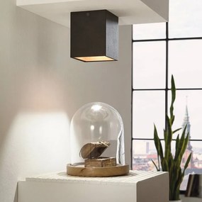 Plafoniera LED Polasso nero IP20 bianco caldo EGLO