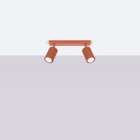 Brilagi - Faretto CRESTO 2xGU10/10W/230V rosso