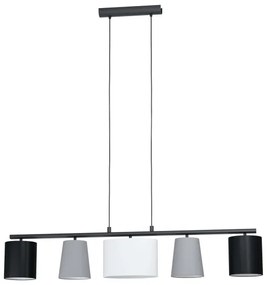 Eglo 98588 - Lampadario a sospensione con filo ALMEIDA 5xE14/25W/230V
