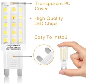 Lampadina LED G9/4W/230V 3000K - Aigostar