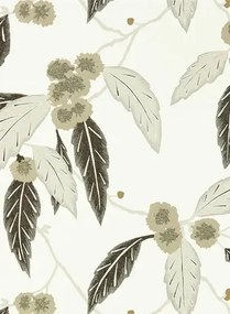 Harlequin Carta da parati Coppice - Oyster/ Ebony/ Gilver