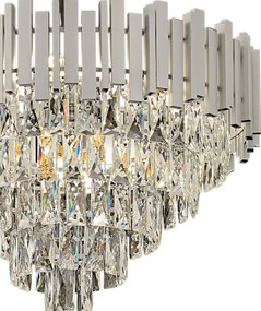 Lampada Cristal G051-CP 50CM Chrome