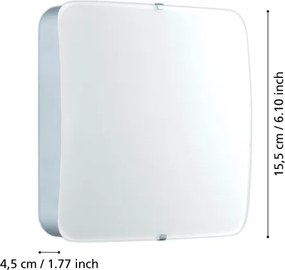 Eglo 95968 - Plafoniera a LED CUPELLA, 11 W, 230 V