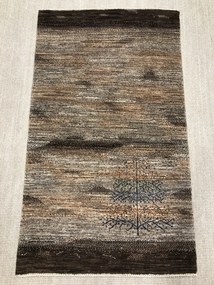Loribaft Tappeto 80 x 140 Marrone (Iran) Annodato A Mano
