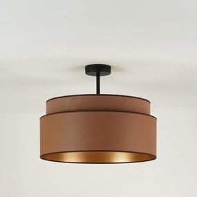 Brilagi - Lampadario OREGON VEGE 1xE27/15W/230V Ø45 cm marrone