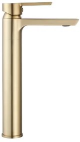 REA-B6412 - Miscelatore per lavabo ARGUS 28,5 cm, finitura oro spazzolata