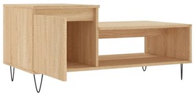 Tavolino da Salotto Rovere Sonoma 100x50x45cm Legno Multistrato