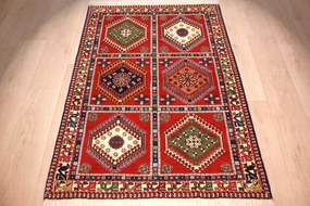 Yalameh Tappeto 100 x 150 (Iran) Annodato A Mano