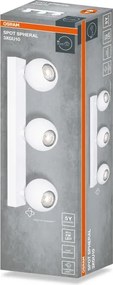 Osram - Faretto SPOT SPHERAL 3xGU10/6W/230V bianco