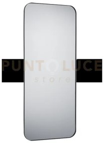 Britta specchio da parete con cornice sporgente con ganci x install...
