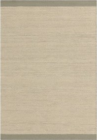 Tappeto in lana intrecciata a mano color crema e verde salvia 200x290 cm Lima Sage - Asiatic Carpets